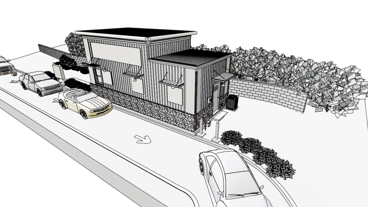 Drive thru coffee shop 2