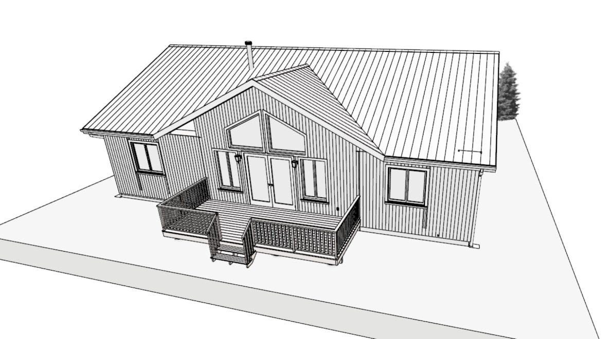 Strawbale house 1